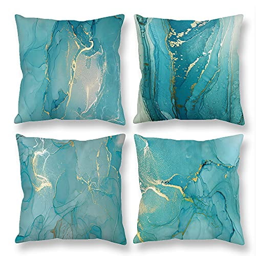 16X16 Navy Blue Throw Pillow Covers Decorative Marble Gold Velvet Couch Cushion Cases Decor Set of 4 for Sofa Bedroom 16X16 Navy Blue Throw Pillow Covers Decorative Marble Gold Velvet Couch Cushion Cases Decor Set of 4 for Sofa Bedroom